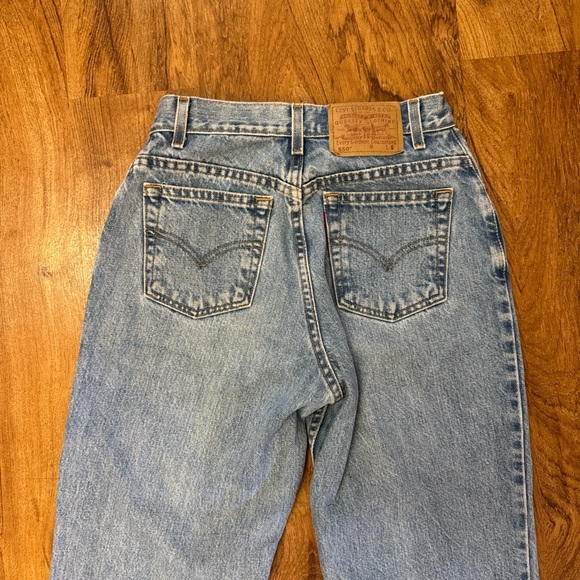 Vintage 550 Levi’s Jeans. Paper tag. 6 Miss S. 26 - Picture 4 of 11